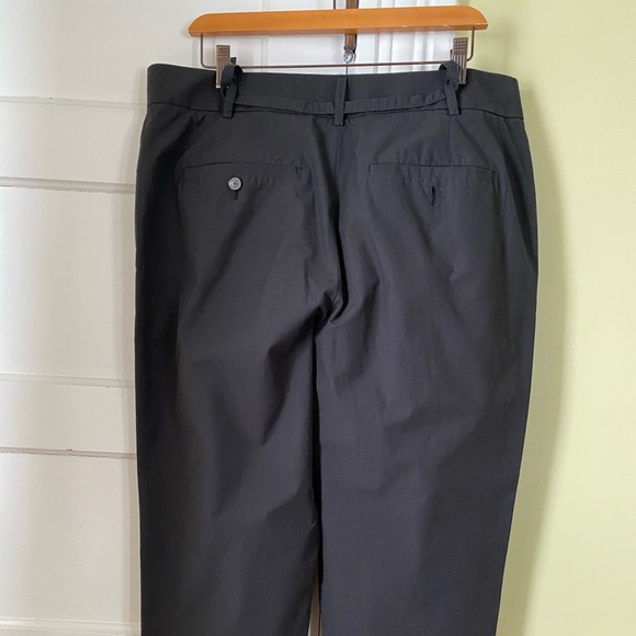 EVERLANE The Poplin Pleated Taper Pants and Poplin top Size L/14 black - Picture 6 of 10